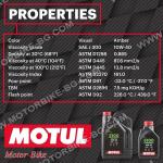 МАСЛО MOTUL 4T 10W-40 5100 ПОЛУСИНТЕТИКА 4л-4